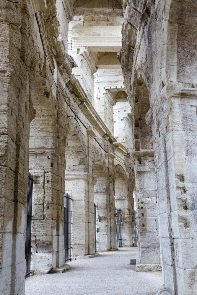 Les Arenes D'Arles Roman Amphitheater Fine Art Print by Tom Norring
