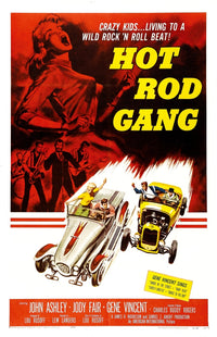 Hot Rod Gang Movie Poster Art Print - 1958 Classic Film