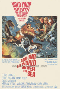 Around the World Under the Sea Movie Poster Print (27x40)