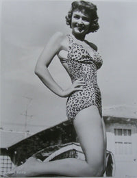 Donna Reed Cheeta Print Swimsuit Photo Print | Posterazzi
