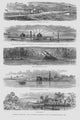 Federal Ironclad Designs in 1864 Fine Art Print by Frank Leslie
