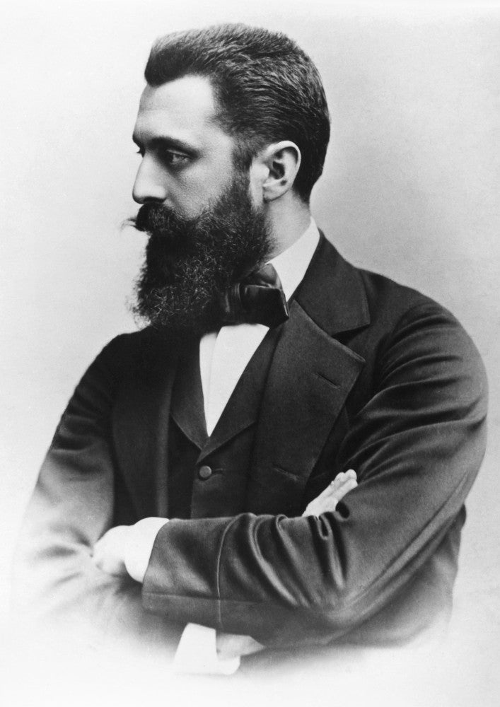Theodor Herzl Undated Photograph | Fine Art Print by Granger Collection