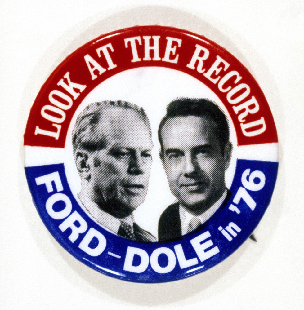 Presidential Campaign 1976 Republican Party Button Poster Print by Granger Collection