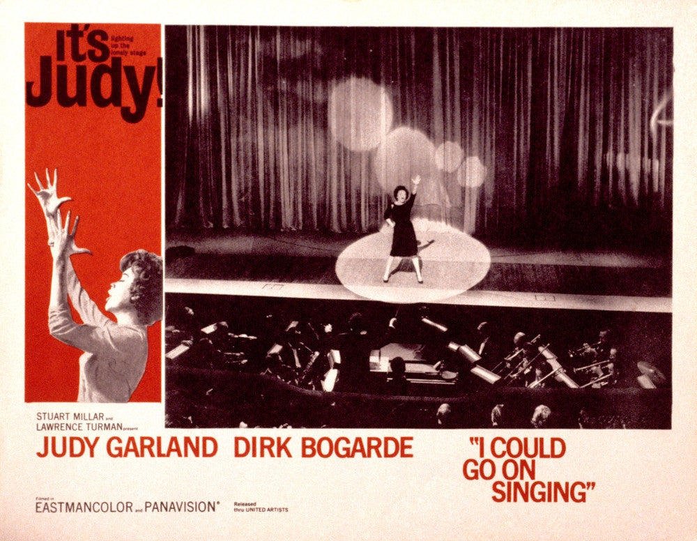 I Could Go On Singing Movie Poster Fine Art Print - 1963