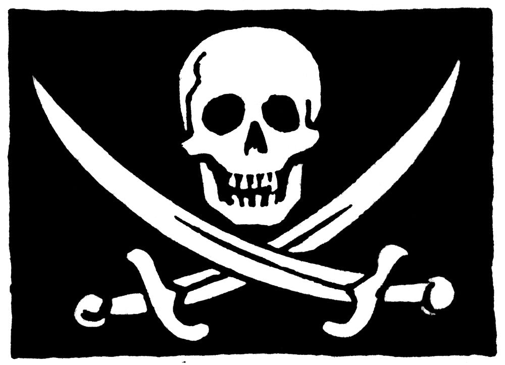 Pirate Flag Fine Art Print - John 'Calico Jack' Rackham