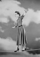 Young Woman Walking on Tight Rope Fine Art Print