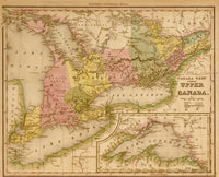 Upper Canada - 1844 Fine Art Print | Posterazzi