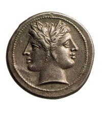 Roman Coin Featuring Janus Fine Art Print by Science Source