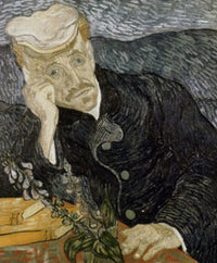 Portrait of Doctor Gachet Fine Art Print by Vincent van Gogh