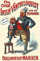 The Great Irish Ventriloquist Fine Art Print by LSE Library