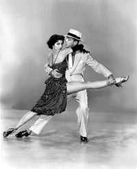 Cyd Charisse and Fred Astaire Dance Photo Print