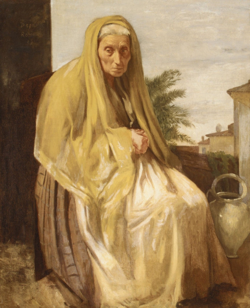The Old Italian Woman Fine Art Print - Available in Multiple Sizes