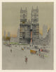 Westminster Abbey 1924 Fine Art Print | Posterazzi