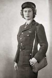 Princess Elizabeth Fine Art Print - 1945 ATS Uniform by Ken Welsh