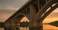 Broadway Bridge Fine Art Print - South Saskatchewan River, Canada