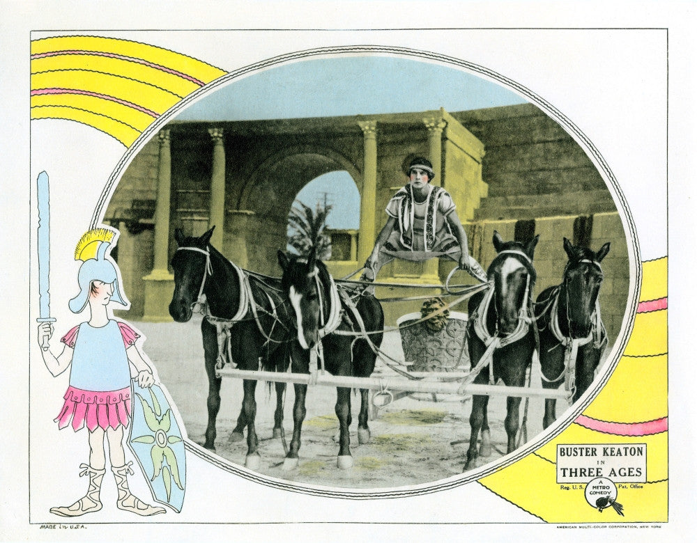 The Three Ages Movie Poster Masterprint by Buster Keaton (1923)