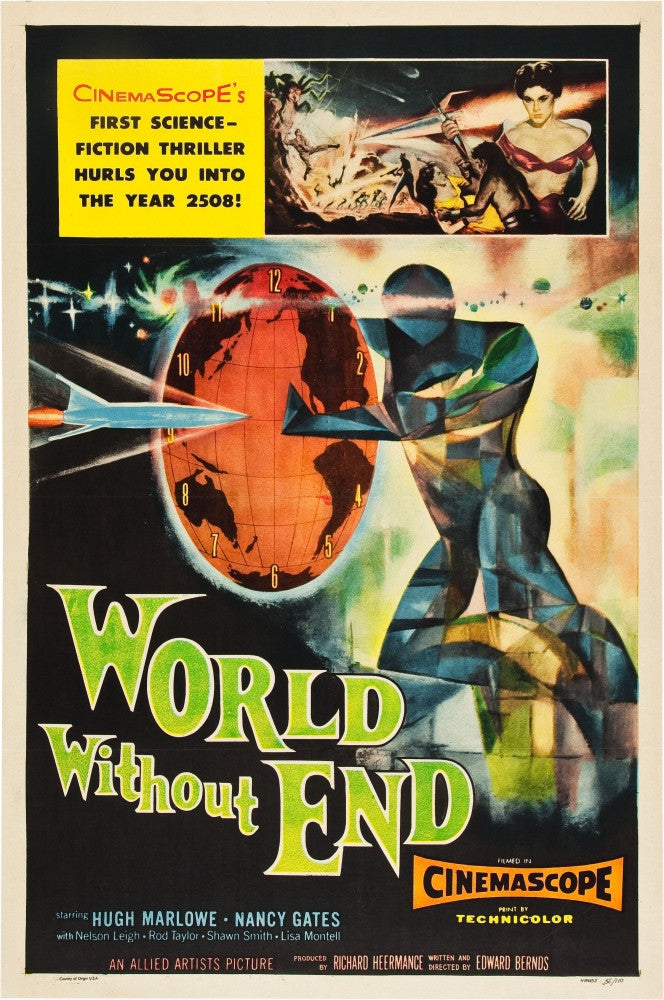 World Without End Movie Poster Art Print - 1956 Masterprint