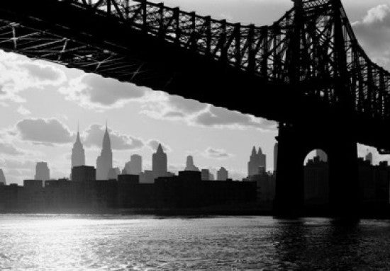 Midtown Skyline and Queensboro Bridge Dusk Fine Art Print