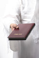 Jesus Holding The Bible Fine Art Print by Colette Scharf