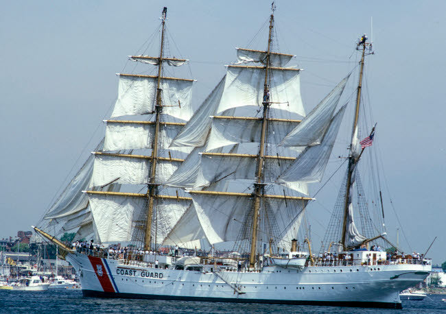 The USCGC Eagle Fine Art Print by Michael Wood/Stocktrek Images