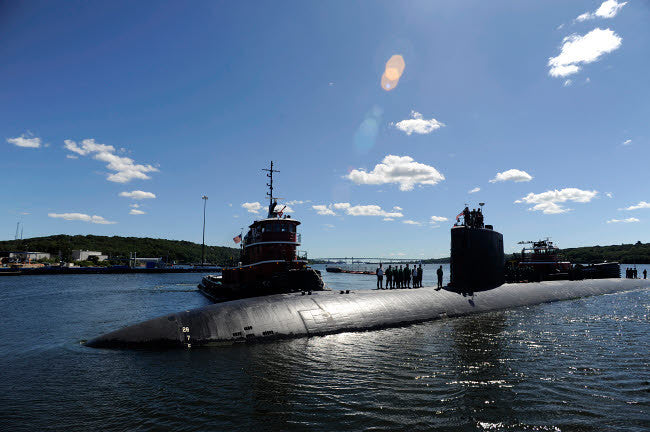 Los Angeles-class USS Annapolis Fine Art Print by Stocktrek Images
