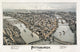 View of Pittsburgh 1902 Bird's-Eye Lithograph Print by Granger Collection