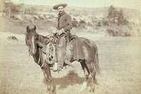 Cowboy on Horse Fine Art Print by John C.H. Grabill