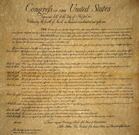 The Bill of Rights 1789 Fine Art Print by Granger Collection
