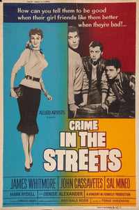 Crime in the Streets Movie Poster Print 27x40