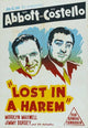 Abbott and Costello Lost in a Harem Movie Poster (11x17)