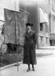 Suffragette with Banner - 1918 Photograph Poster Print by Granger Collection