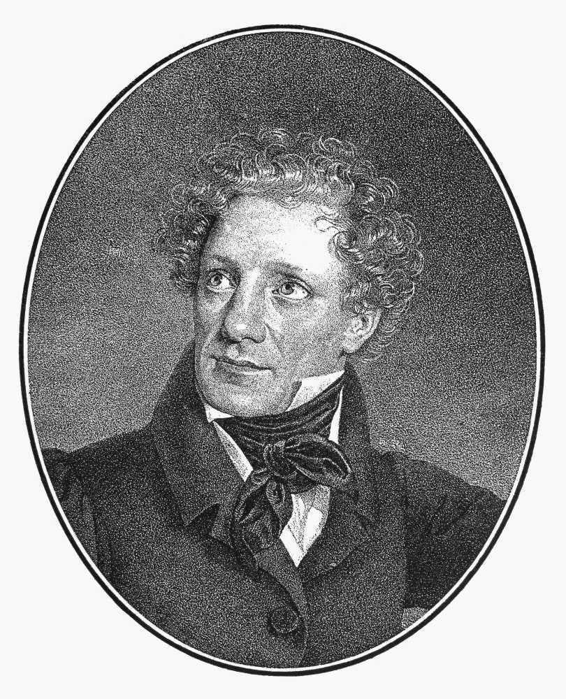Ferdinand Raimund Lithograph Print - Austrian Actor & Playwright