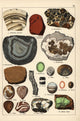 Precious Stones Fine Art Print - Agate, Onyx, Opal & Sardonyx