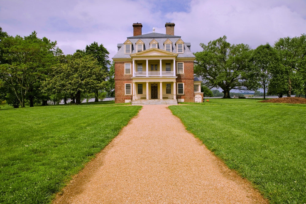 Pathway to Shirley Plantation Great House Art Print