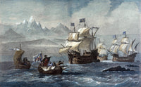 Discovery of Straits of Magellan, 1520 Fine Art Print by Science Source