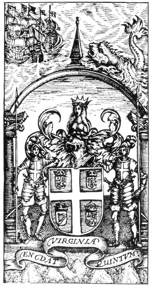 Coat of Arms of the Virginia Trading Company Fine Art Print, 1624
