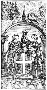 Coat of Arms of the Virginia Trading Company Fine Art Print, 1624
