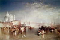 Canal Della Giudecca, Venice Fine Art Print by J.M.W. Turner