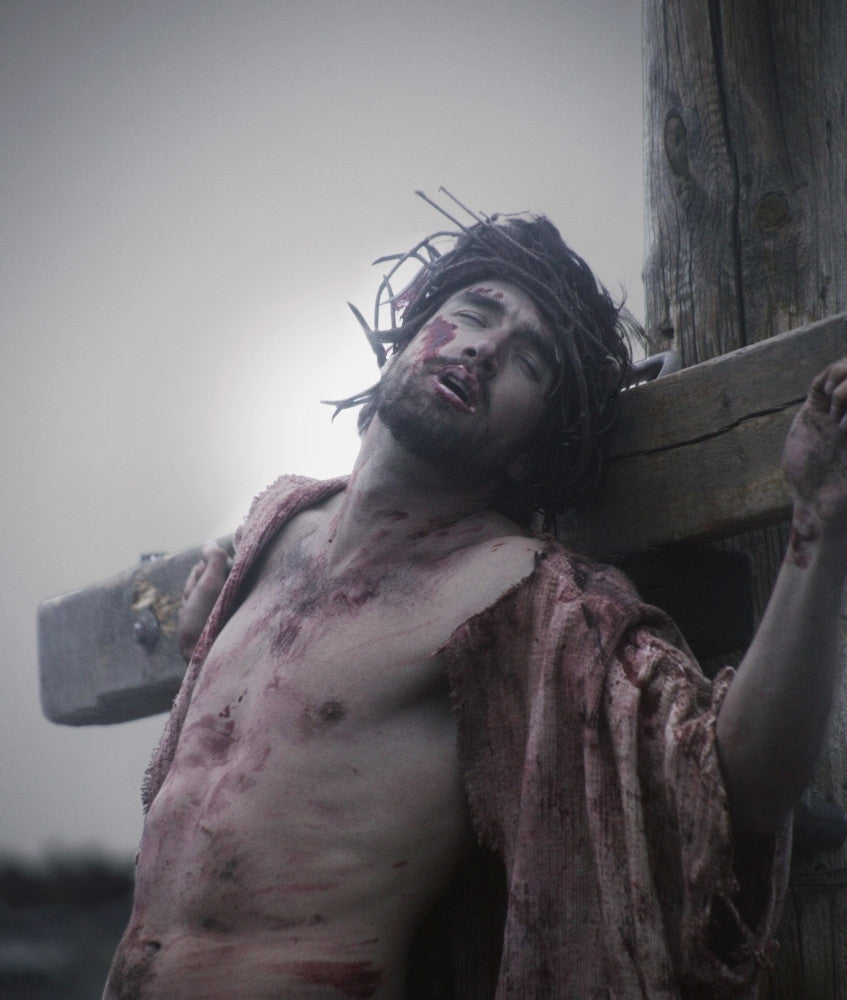 Christ Hangs On The Cross Fine Art Print by Kelly Redinger