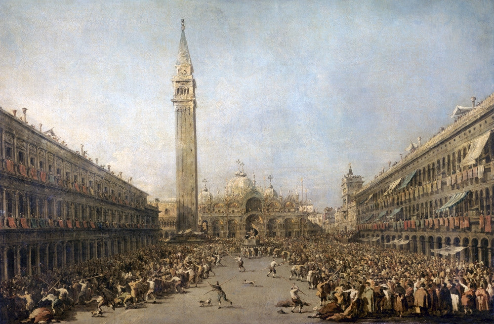 Venice: Saint Mark's Square Fine Art Print by Francesco Guardi