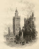 The Giralda Fine Art Print - Seville, Spain by Rev. Samuel Manning