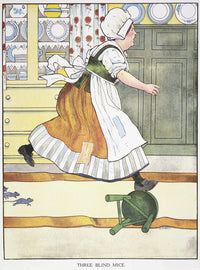 Mother Goose Fine Art Print by Blanche Fisher Wright | Posterazzi