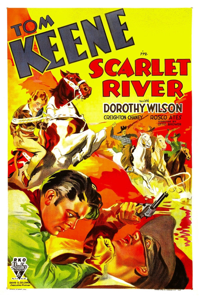 Scarlet River Movie Poster Fine Art Print - 1933 Masterprint
