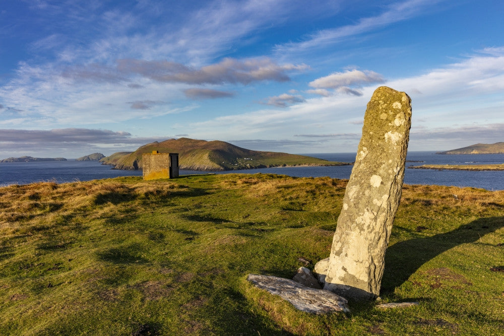 Devils Horn and the Blasket Islands Fine Art Print by Chuck Haney