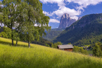 Italy Dolomites Val Gardena Landscape Fine Art Print by Jaynes Gallery