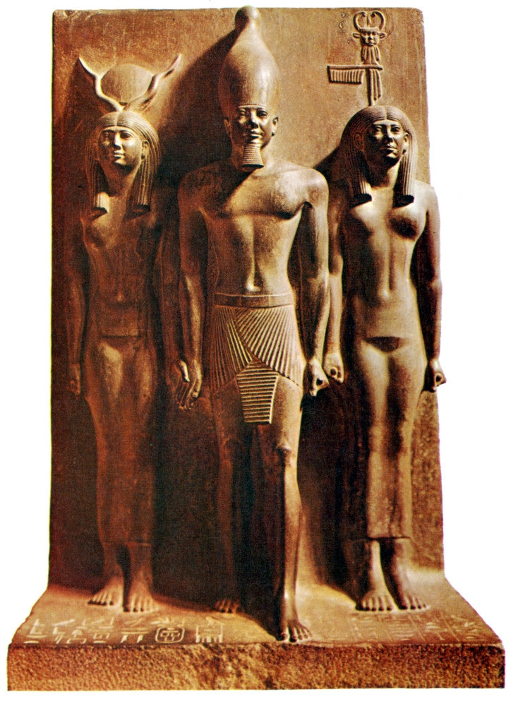 Menkaure, Old Kingdom Egyptian Pharaoh Fine Art Print