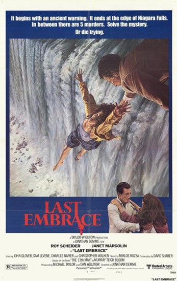 Last Embrace Movie Poster - 11 x 17 | Posterazzi