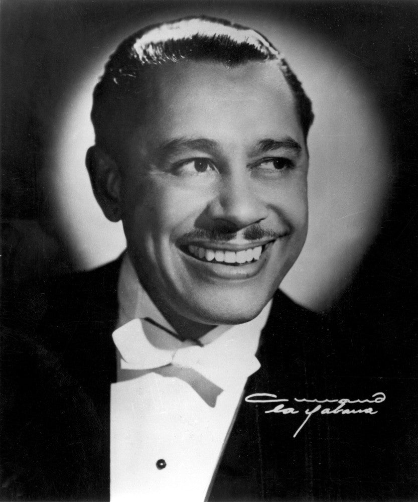 Cab Calloway Jazz Singer Fine Art Print - 1957 Photography