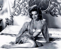 Angie Dickinson - Bed 2 Photo Print by Dark Art Portal