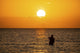 Saltwater Fishing in Laguna Madre at Sunrise Fine Art Print by Larry Ditto
